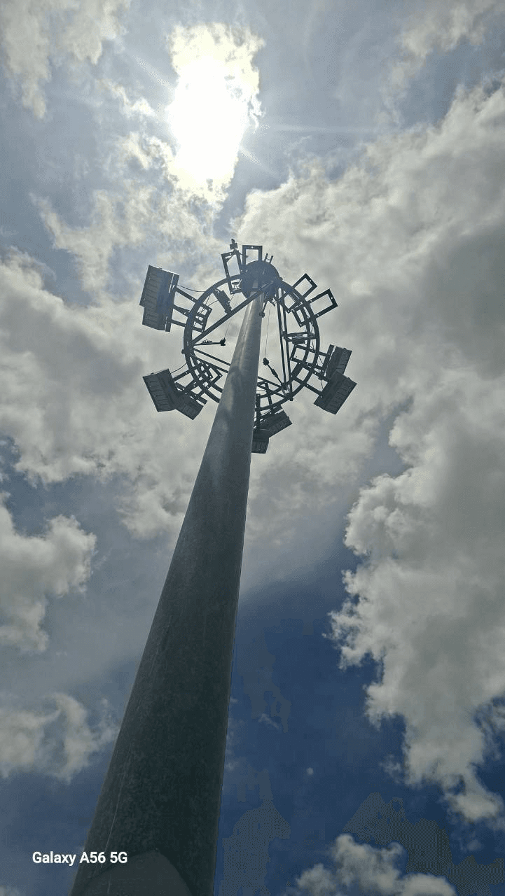 เสา High-Mast — โซน A