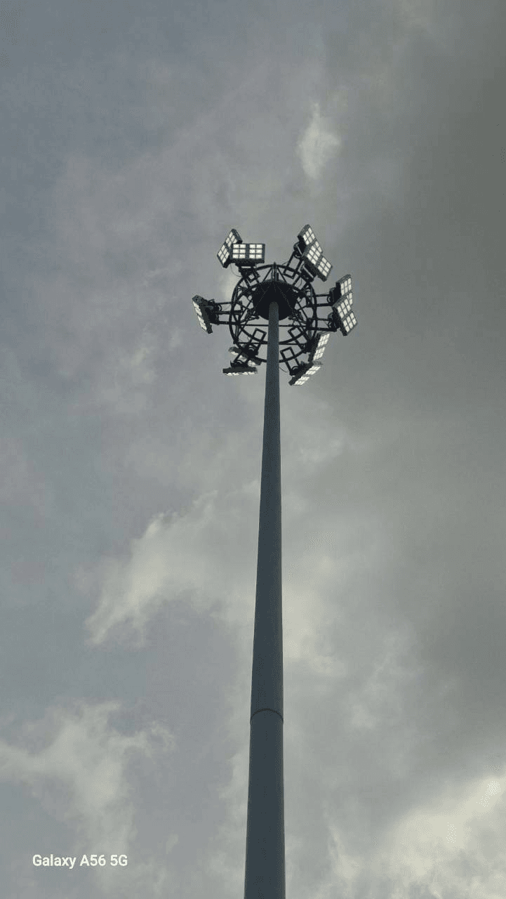 เสา High-Mast พื้นที่อุตสาหกรรม